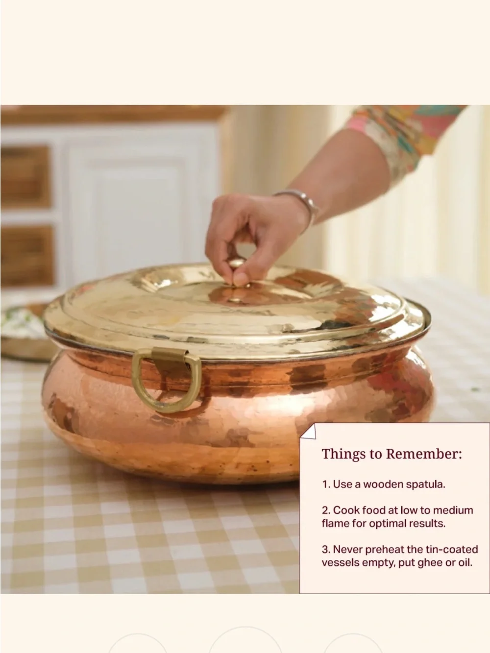 ✨ NEW P•TAL Handcrafted Copper Braiser & Brass Lid Cookware ✨